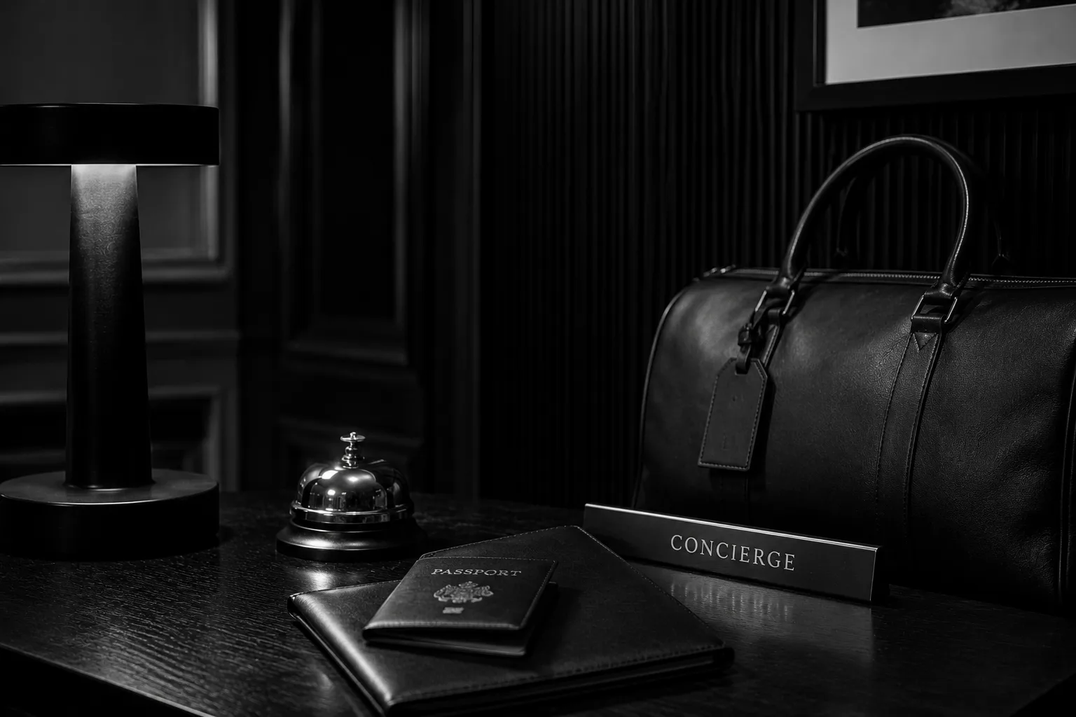 Private international travel companion for overnight and weekend trips.